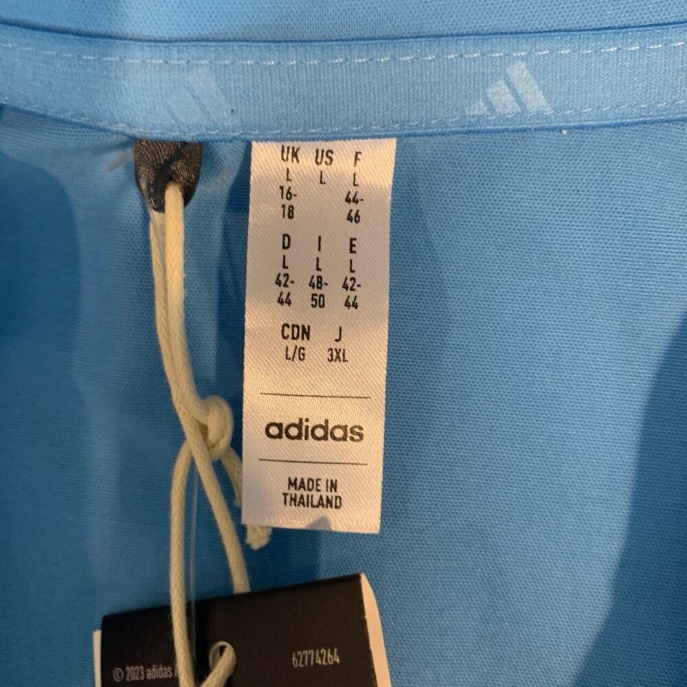 Adidas Dress Women L Large Blue Ultimate365 Tour Pleated Sleeveless Golf Pockets - Picture 10 of 14